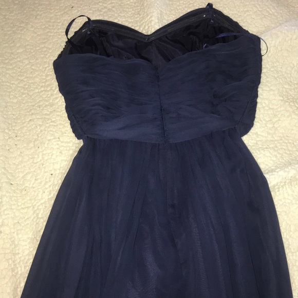 Navy blue gown - Picture 5 of 6